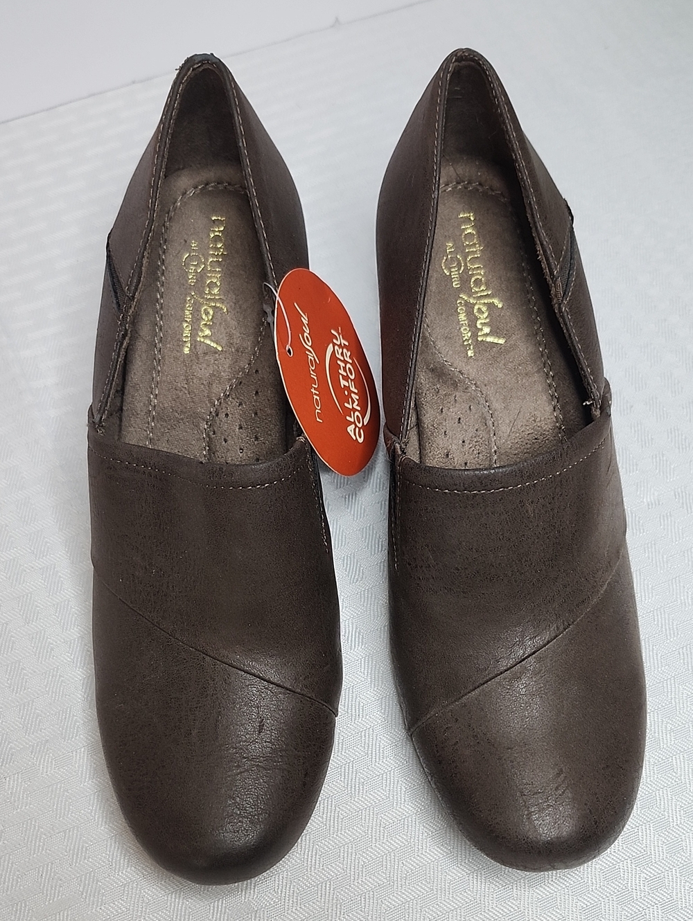 Naturalizer Brown Slip-On Women's Shoes